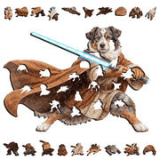 Puzzle Art Aussie Shepherd Ranger Wooden 75pc Jigsaw Puzzle