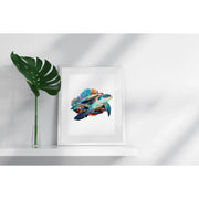 Green Sea Turtle Wooden 124pc Jigsaw Puzzle