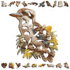 Puzzle Art Kookaburra Laughs Wooden 77pc Jigsaw Puzzle