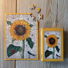 Penny Puzzle 018 Sunflower Buzzing 99pc Micro Jigsaw Puzzle