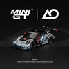 MiniGT Porsche 911 GT3 R (992) No77 AO Racing Skeleton Rexy 2026 IMSA Petit Le Mans