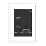 Puzzle Frame 50x70cm White