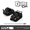 Mini GT QZ00401-BL QubeCars Nissan LB-ER34 Super Silhouette Skyline Black