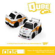 Mini GT QZ00501-BL QubeCars Nissan LB-Super Silhouette S15 Silvia Liberty Walk Presentation