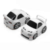 Mini GT QZ00601-BL QubeCarz Toyota TRD 3000GT White/Blister Packaging