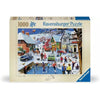 Ravensburger Leisure Days No.3 Winter Village 1000pc Jigsaw Puzzle
