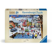 Ravensburger Leisure Days No.3 Winter Village 1000pc Jigsaw Puzzle