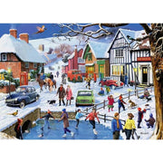 Ravensburger Leisure Days No.3 Winter Village 1000pc Jigsaw Puzzle