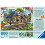 Ravensburger Railway Cottage No.13 1000pc Jigsaw Puzzle