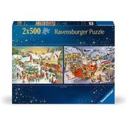 Ravensburger 00040-2 Christmas Collection No 1 2x500pc Jigsaw Puzzle