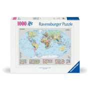 Ravensburger 00065-5 Political World Map 1000pc Jigsaw Puzzle