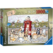 Ravensburger 00083-9 Crazy Cats Lost in the Post 1000pc Jigsaw Puzzle