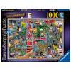 Ravensburger 00086-0 Awesome Alphabet E 1000pc Jigsaw Puzzle