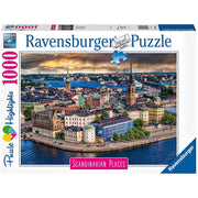 Ravensburger 00114-0 Stockholm Sweden 1000pc Jigsaw Puzzle