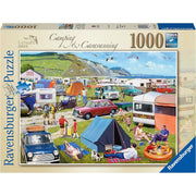 Ravensburger 00122-5 Leisure Days 5 Camping Caravanning 1000pc Jigsaw Puzzle