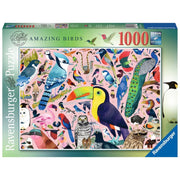 Ravensburger 00128-7 Amazing Birds 1000pc Jigsaw Puzzle
