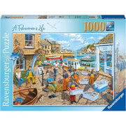 Ravensburger 00161-4 Fishermans Life 1000pc Jigsaw Puzzle