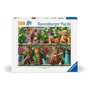 Ravensburger 00205-5 Cats on the Shelf 500pc Jigsaw Puzzle