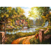Ravensburger 00218-5 Cottage by the River 500pc Jigsaw Puzzle