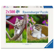 Ravensburger Kittens in the Countryside 2x500pc Jigsaw Puzzle