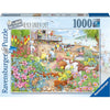 Ravensburger 00282-6 Beach Garden Caf√© 1000pc Jigsaw Puzzle