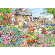 Ravensburger 00282-6 Beach Garden Café 1000pc Jigsaw Puzzle
