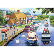 Ravensburger 00289-5 Leisure Days No7 Evening On River 1000pc Jigsaw Puzzle