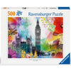 Ravensburger 00309-0 London Postcard 500pc Jigsaw Puzzle