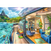 Ravensburger 00413-4 Tropical Island Charter 1000pc Jigsaw Puzzle