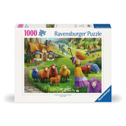 Ravensburger 00414-1 The Happy Sheep Yarn Shop 1000pc Jigsaw Puzzle