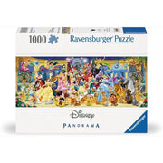 Ravensburger 00444-8 Disney Characters Panoramic 1000pc Jigsaw Puzzle