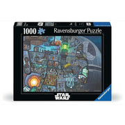 Ravensburger 00452-3 Star Wars Wheres Wookie 1000pc Jigsaw Puzzle