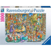 Ravensburger 00489-9 Midnight at the Library 1000pc Jigsaw Puzzle