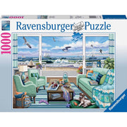 Ravensburger 00553-7 Beachfront Getaway 1000pc Jigsaw Puzzle