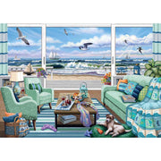 Ravensburger 00553-7 Beachfront Getaway 1000pc Jigsaw Puzzle