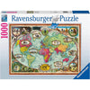 Ravensburger 00569-8 Around the World by Bike 1000pc Jigsaw Puzzle