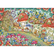 Ravensburger 00571-1 Floral Mushroom Houses 1000pc Jigsaw Puzzle