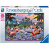 Ravensburger 00574-2 Pink Flamingos 1000pc Jigsaw Puzzle
