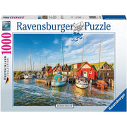 Ravensburger 00584-1 Colourful Harbourside Germany 1000pc Jigsaw Puzzle