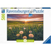 Ravensburger 00592-6 Dandelions at Sunset 500pc Jigsaw Puzzle