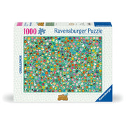 Ravensburger 00629-9 Animal Crossing 1000pc Jigsaw Puzzle