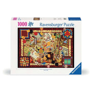Ravensburger 00655-8 Vintage Games 1000pc Jigsaw Puzzle