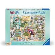 Ravensburger 00695-4 Crazy Cats‚Ä¶ Tom Cats House Plants 500pc Jigsaw Puzzle