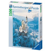 Ravensburger 00704-3 Neuschwanstein Castle in Winter 1500pc Jigsaw Puzzle