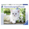Ravensburger White Kitten 1500pc Jigsaw Puzzle