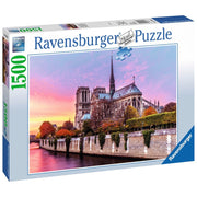Ravensburger 00712-8 Picturesque Notre Dame 1500pc Jigsaw Puzzle