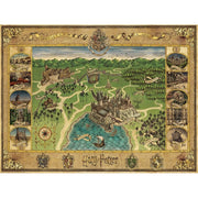 Ravensburger 00720-3 Harry Potter Hogwarts Map 1500pc Jigsaw Puzzle