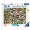 Ravensburger 00721-0 Holiday Park 1 The Campsite 1000pc Jigsaw Puzzle