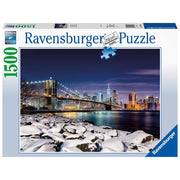 Ravensburger 00734-0 Winter In New York 1500pc Jigsaw Puzzle