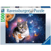 Ravensburger 00742-5 Cats Flying to Outer Space 1500pc Jigsaw Puzzle